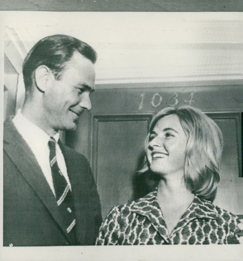 Pia Lindstrom, daughter of Ingrid Bergman - Vintage Photograph