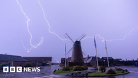 Sussex hit by lightning strikes overnight - BBC News