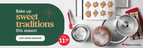 Holiday Baking - Crown Cookware