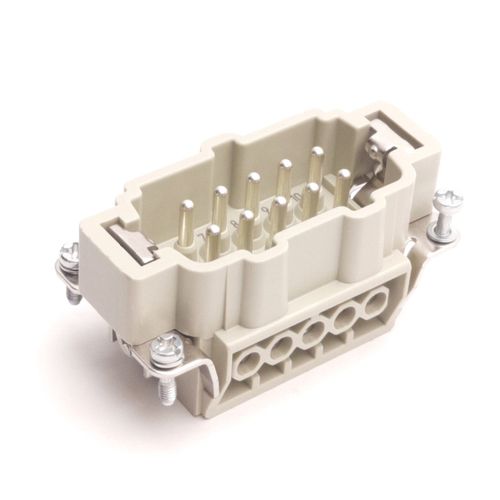 Contact insert for industrial connectors / Han 10E-sti-s