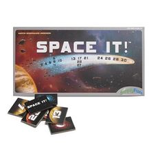 SimplyFun Space It! - Educational Kids’ Game - Math Game for Kids Focused on Skip Sequencing - 2-5 Players, Ages 8 & Up