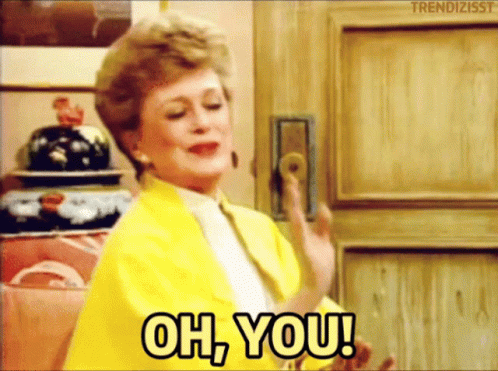 Stahp Blanche Devereaux Golden Girls GIF