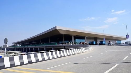 Terminal-3 of Chaudhry Charan Singh International Airport in Lucknow (HT FIle Photo)