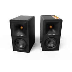 Klipsch The Fives Powered Speaker Monitor 2.0 System McLaren Edition with HDMI-ARC, Bluetooth Wireless Connection, 160 Watts Total System Power, and Best-in-Class Cabinet Construction