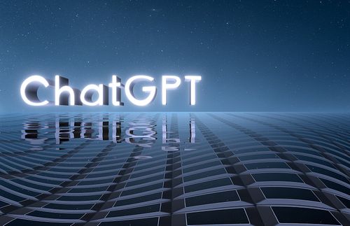 ChatGPT人工智能，科技星空概念背景图，科技互联网概念的地标建筑和全球网络概念图片下载