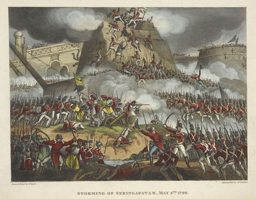 &#039;The Storming of Seringapatam, May 4th 1799&#039;. F60148-62 © The British Library Board
