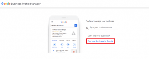 Add your business to Google