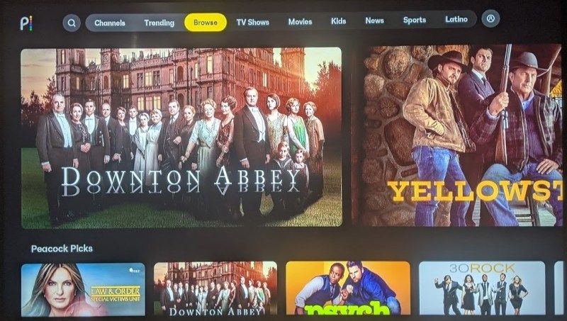 Peacock offers many popular TV series, like Parks and Recreation.