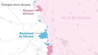 Ukraine Claws Back Land in the Donbas, Thwarting a Russian Push - The New York Times
