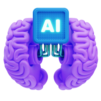 Machine Learning 3D Illustration png