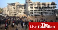 Middle East crisis: Israel withdraws from al-Shifa hospital in Gaza as Hamas-run media office says hundreds of Palestinians killed – as it happened | Israel-Gaza war | The Guardian