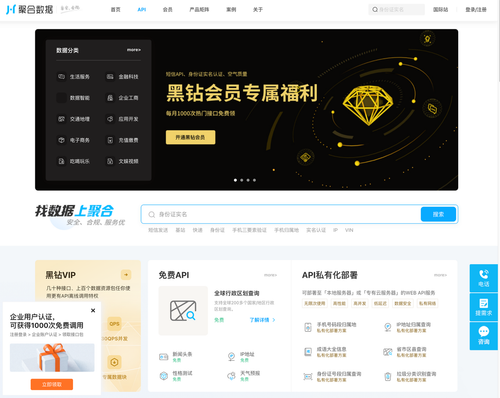 免费 API 接口市场网址大全
