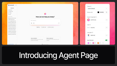 Why beautiful documentation isn’t enough. Introducing Agent Page: a chat-first front door to your knowledge base