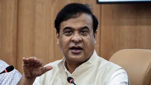 Assam chief minister Himanta Biswa Sarma. (ANI Photo)
