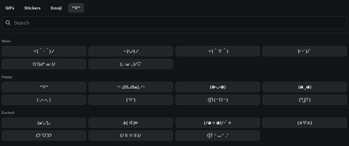 r/discordapp - Discord is A/B testing adding ASCII emotes in the emoji tab