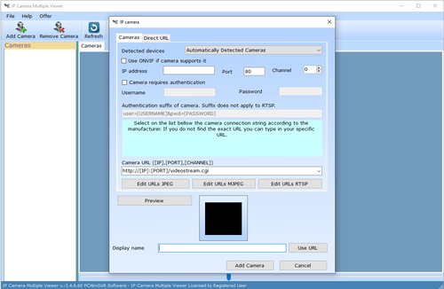 IP Camera Multiple Viewer – 多重摄像头监控工具[Windows][$19.9→0]