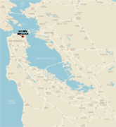 Map of San Francisco's Shopping Districts