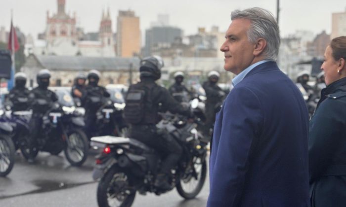 El Gobernador presentó  600 nuevas motocicletas 0km para la Policía de Córdoba