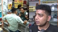 Video: Bengaluru Shopkeeper Thrashed For Playing 'Hanuman Chalisa During Azaan' On Loudspeaker - News18