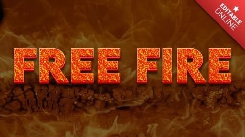 Free fire Text Effect