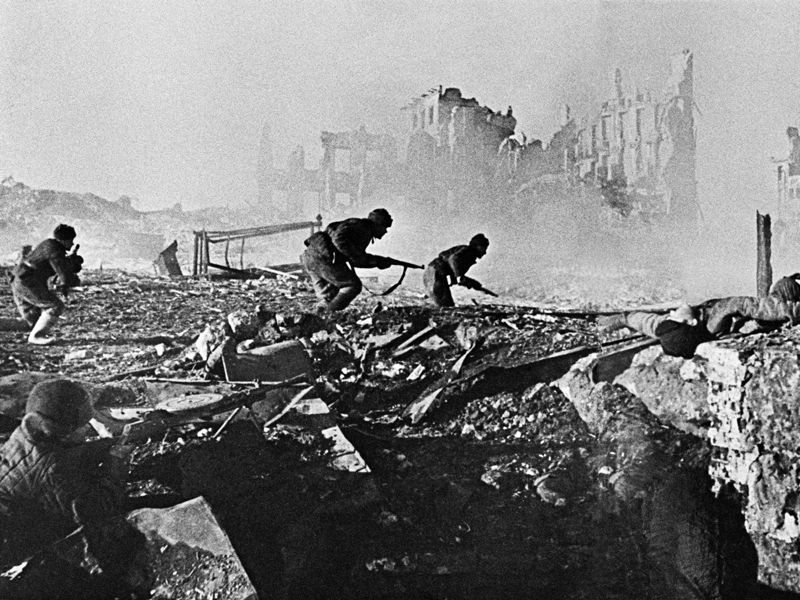 Ruins of Stalingrad after the battle