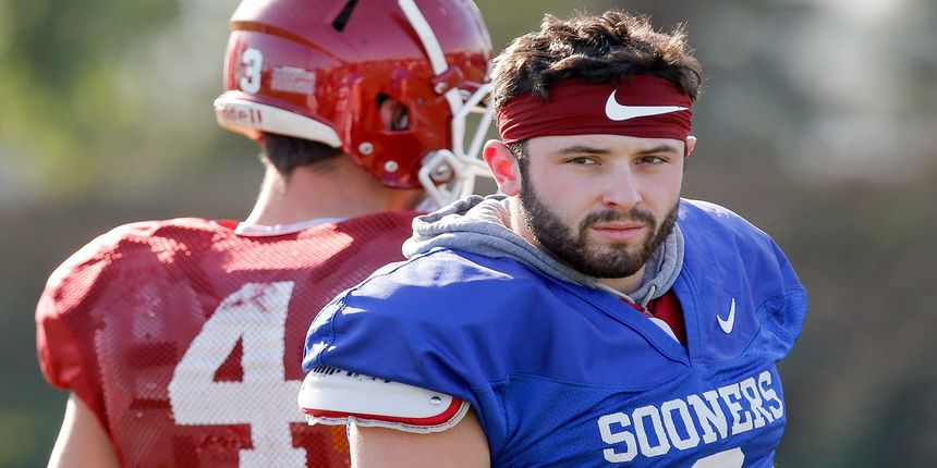 Nike baker mayfield headband clearance
