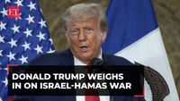 Trump vows to help Israel finish Hamas and ban Gaza refugees from ...