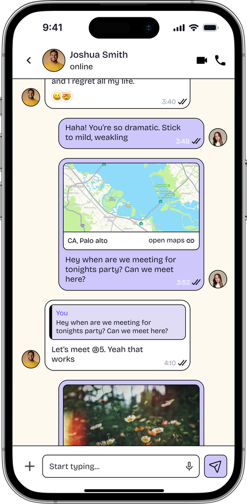Chat Screen - UI