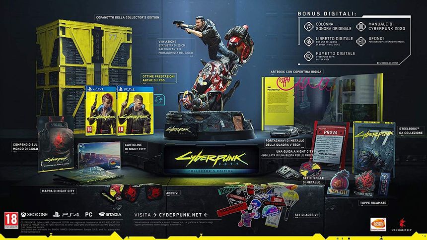 CD PROJEKT RED Cyberpunk 2077 (edycja kolekcjonerska)