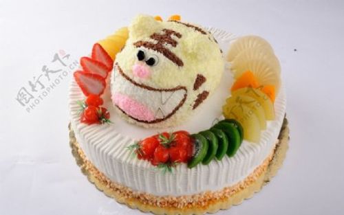 冰淇淋蛋糕图片