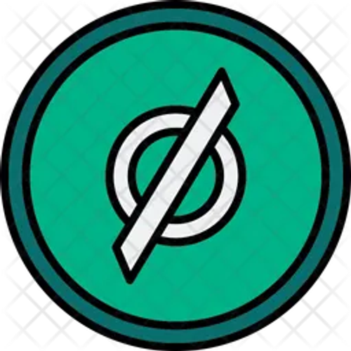 Null Symbol Education Icon