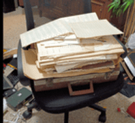 r/vintagecomputing - Pile of University computer papers from around 1983