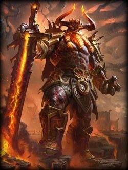 Surtr by Lorenz Frølich