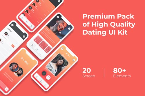 19 Best Mobile UI Kit Template