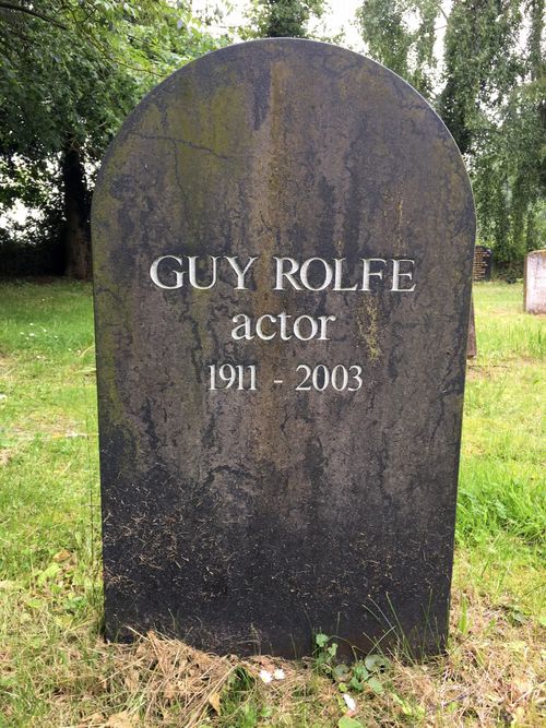 the grave of guy wolfe in the churchyard st mary s benhall