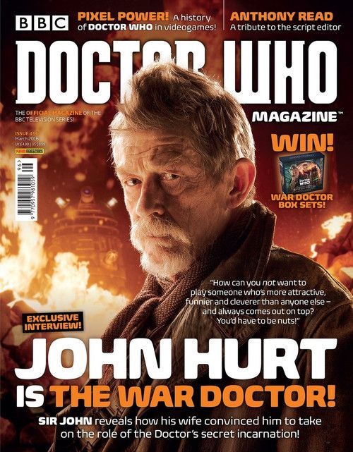 Doctor Who Magazine #496 - John Hurt is the War Doctor!