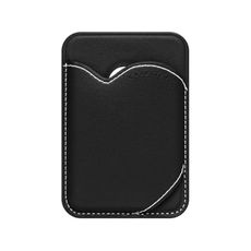 CASETiFY BioVeg Heart Wallet [Compatible with Magsafe] - Black