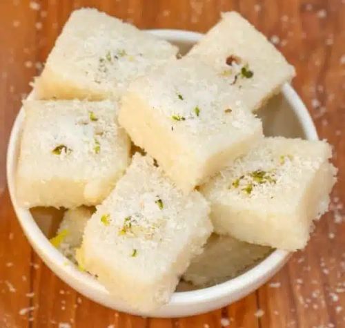 Coconut barfi