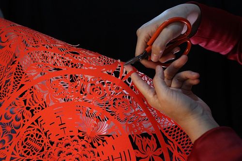 剪纸艺术图片下载