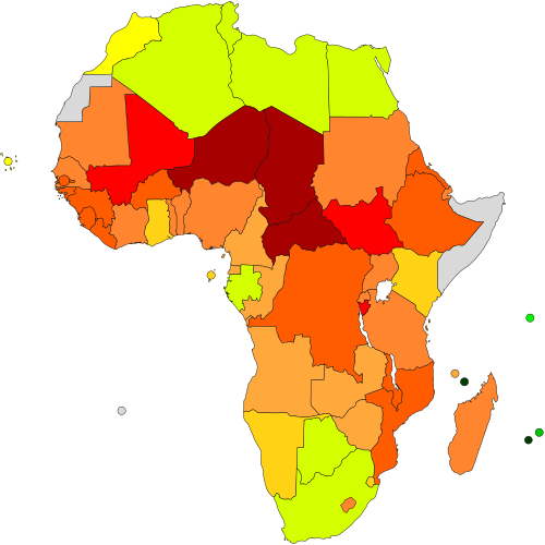 african countries by hdi 2020