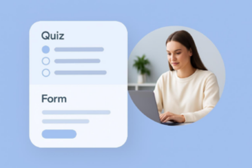 What is the difference between quiz and form in Microsoft Forms?