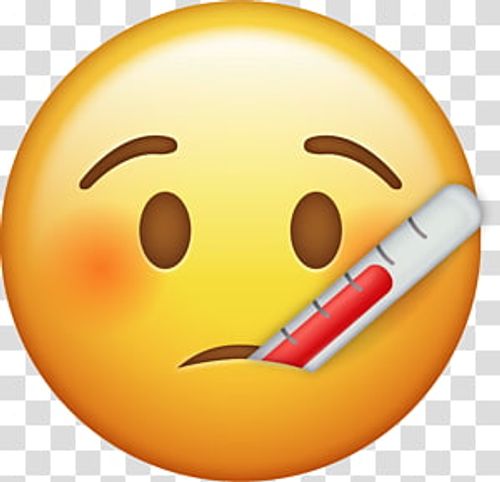 sick emoji illustration, iPhone Emoji Apple , sick transparent background PNG clipart thumbnail