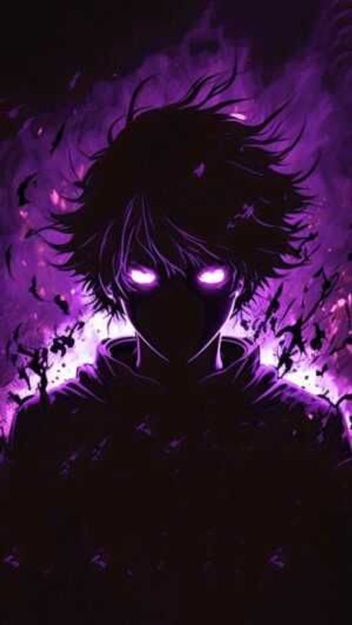 Dark Crazy Anime Wallpaper, Song That Make You Feel Like A Villian, Villain Vibes Songs, Purple Anime Live Wallpaper, Anime Song Meme, Doflamingo Wallpaper, Gaming Profile Pictures, Instagram Cartoon, Dark Purple Aesthetic