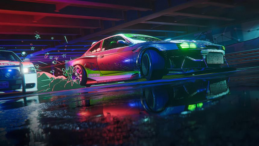 3840x2160 Need For Speed Unbound 4K Need For Speed EA Games Criterion Games Car Japanese Reflection Wallpaper:3840x2160
