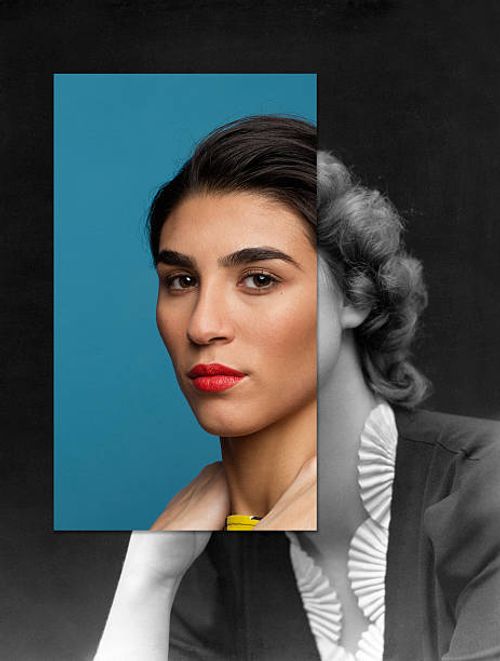 collage 51 - famous poses stock pictures, royalty-free photos & images