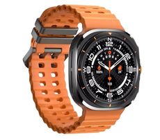 ZESOZ Galaxy Z7 Smartwatch, AMOLED Display, Health and Sport Tracking, 7-Day Battery Life, (Orange)