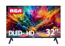 RCA 32-Inch HD Smart Google TV, Frameless LED Display with HDR10, Wi-Fi and Bluetooth, Google Assistant Built-in, Compatible with Alexa