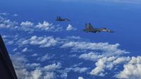 Taiwan detects 20 Chinese aircraft sorties, 12 cross median line amid drills
