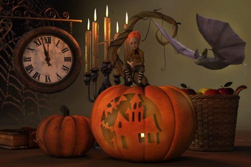 Halloween Pumpkin | Halloween Art You Can Print