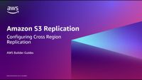 Amazon S3 Cross Region Replication | Amazon Web Services - YouTube